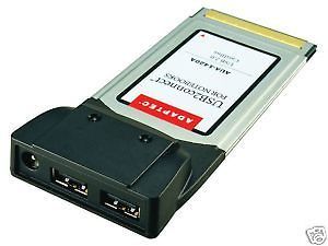 Adaptec USB2connect for Notebooks USB 2.0 CardBus PC Card AUA 1420A