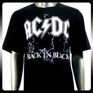AC/DC Angus Young Heavy Metal Rock Music T shirt Sz XXL 2XL A48 Men