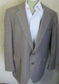 Clean Mens John Keith Kauffman Suit Tweed Jacket Vintage