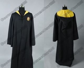 Harry Potter Hufflepuff of Hogwarts Robe Costume