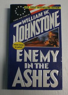 Enemy in the Ashes by William W. Johnstone   paperback book