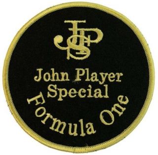 JPS JOHN PLAYER SPECIAL F1 RACING EMBROIDERED PATCH #03