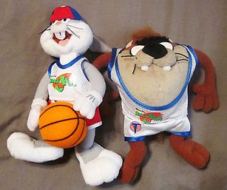 Bugs Bunny + Tazmanian Devil Space Jam Basketball 1996 McDonalds TAZ 