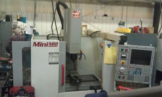 2000 Haas Mini Mill CNC Vertical Machining Center Rigid Tap 4th axis 