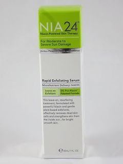 NIA 24 Rapid Exfoliating Serum NIA24 1oz New In Box