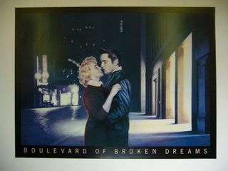 Monroe and Presley   Boulevard of Broken Dreams Film Movie Print by 