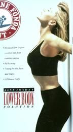 Jane Fondas Lower Body Solution VHS, 1991