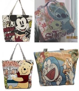 Disney Stitch or Bunny Rabbit ETC. handbag Luggage Bag tote 18 soft 
