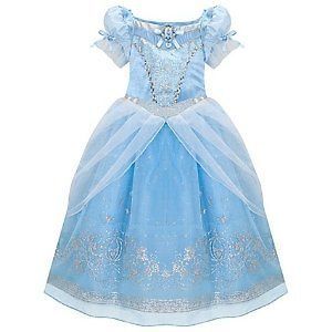 Disney Store Princess Halloween Costume Dress Girls Size 2/3/4/5/6/7/8 