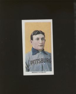 Honus Wagner Sovereign Cigarettes 1909 t206 reprint card!