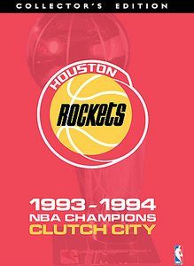 NBA Houston Rockets 1994 Champions Clutch City DVD, 2006, 8 Disc Set 