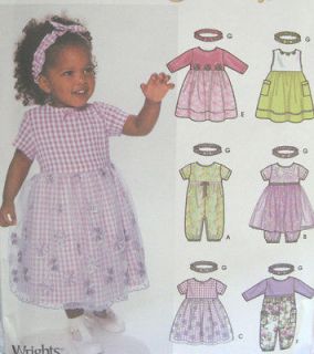 Baby Dress Romper Headband Sewing Pattern Tulle Overskirt Sleeve 