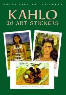 Kahlo 16 Art Stickers by Frida Kahlo 2000, Paperback