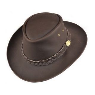 hawkins headwear australian leather hat waterproof hardware style bute 