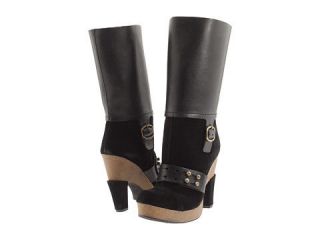 NEW PEDRO GARCIA ROWENA SUEDE AND LEATHER BUCKLE STRAP BOOTS MSRP $625