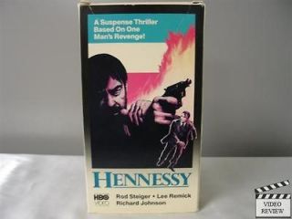 Hennessy VHS Rod Steiger, Lee Remick, Richard Johnson;