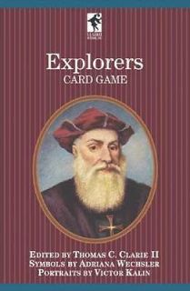 Explorers New Sealed 54 Color Playing Cards 13 Biographies Columbus 