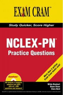 NCLEX PN Practice Questions by Clara Hurd, Dianne C. Sloan and Wilda 