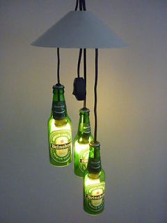 New Handmade Heineken Beer Bottle Hanging Light Pendant Lamp Bar 
