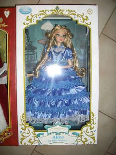 Disney ALICE IN WONDERLAND DOLL Limited Edition 500 Deluxe