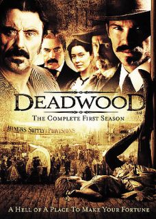 Deadwood   The Complete First Season (DVD, 2005, 6 Disc Set)