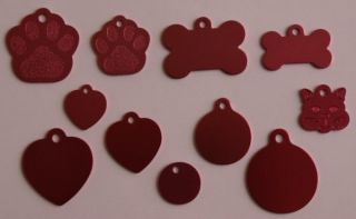 CAT & DOG PET ID TAGS   FREE ENGRAVING, LOTS OF CHOICES