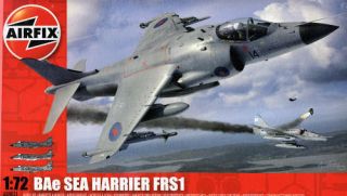 Airfix 04051 Sea Harrier FRS1 1/72 Scale Plastic Model Kit