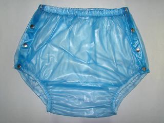 ADULT BABY SNAP ON PLASTIC PANTS Incontinence New #P004 6T Size: M