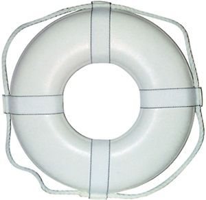   24 Orange Life Ring Buoy USCG Approved Throwable Device Type IV PFD