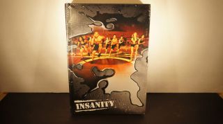 INSANITY WORKOUT DVD 60 DAYS   10 DVD AND ELITE NUTRITION BOOK BY 