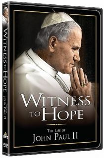 Witness to Hope The Life of Karol Wojtyla, Pope John Paul II DVD, 2005 