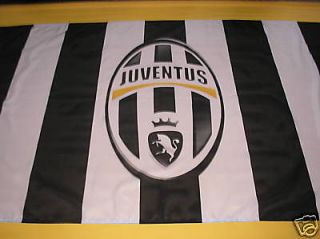 JUVENTUS FC FLAG ITALY ITALIAN ITALIA FOOTBALL SOCCER SOUVENIR NEW 