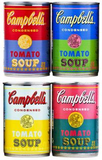   Andy Warhol Campbells Soup Cans Sold Out Target Red Blue Green Yellow