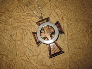 Boondock Saints inspired Small Iona style Irish Celtic Cross on a 