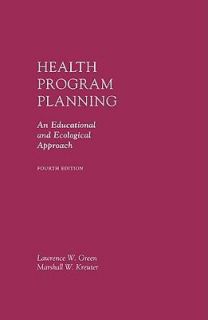 Health Program Planning An Educational and Ecological Approach by 