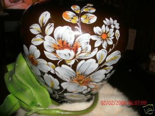 BEAUTIFUL 2 SIDES VASE FROM ARDALT ITALY HAND PAINTED