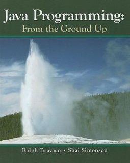 Java Programming From the Ground Up by Shai Simonson and Ralph Bravaco 