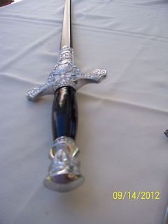 Newly listed KNIGHTS OF COLUMBUS   K of C Silver Sword, Black Handle 