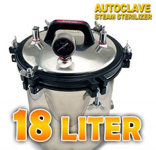 Brand New Commercial Grade 18L Autoclave High Pressure Steam 