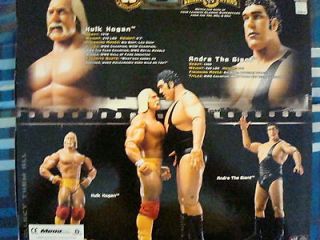 WWE wrestling action figures classic 2 pack Hulk Hogan Andre Legends 