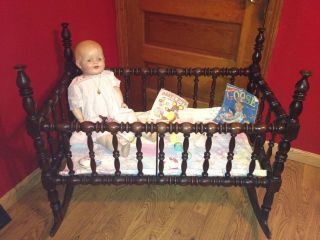 Antiques > Home & Hearth > Baby Cradles