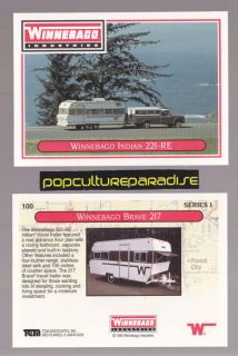 WINNEBAGO INDIAN 221 RE / BRAVE 217 TRAILER RV CAMPER 1994 TRADING 