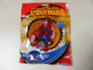 KIDS SPIDERMAN BLOW UP INFLATABLE PLASTIC TOY DOLL NEW