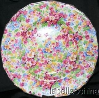 James Kent Apple Blossom Pink Chintz 8.75 Luncheon Plate minor 