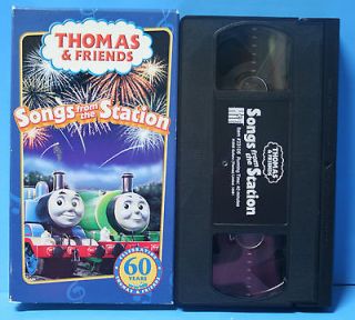 Thomas and Friends Songs from the Station Children VHS Video Tape Sing 
