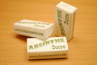 100 Absinthe Sugar Cubes Wrapped, to use w/ Spoon, Dripper,Founta​in