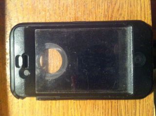 Black Otterbox Defender Series Iphone 4 / 4s USED CHEAP FREE SHIP