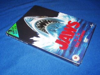 JAWS 2 3 & 4: The Revenge Movie Boxset DVD