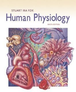 Human Physiology by Stuart Ira Fox 2005, Hardcover, Revised