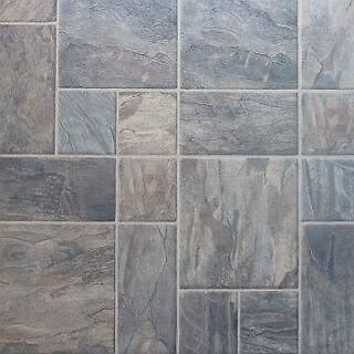 MULTI CHARCOAL SLATE Laminate Tile Flooring AC3 8mm just $2.49sf